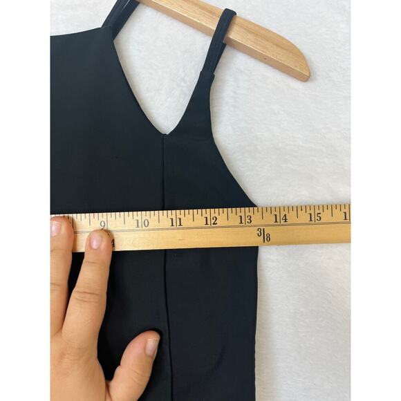 Carbon 38 Black Strappy High Neck Bra Top Power Mech sz S Active Pilates Yoga - Picture 5 of 6